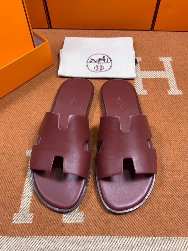 Hermes Izmir Sandals in Swift (Fully Handmade)