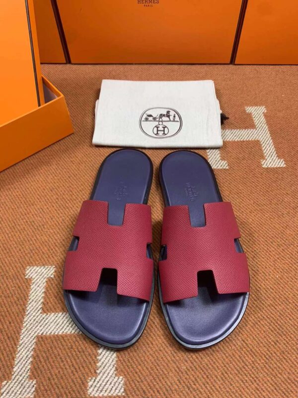 Hermes Izmir Sandals in Epsom(Fully Handmade)