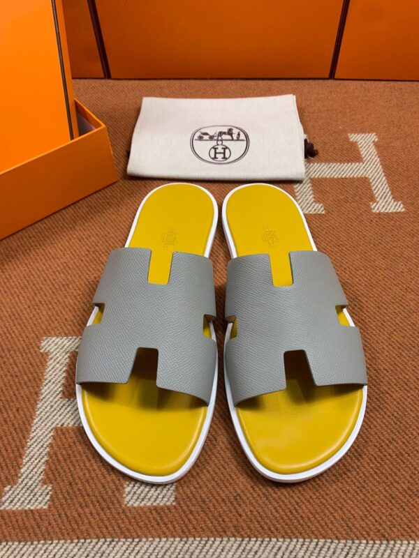 Hermes Izmir Sandals in Epsom (Fully Handmade)