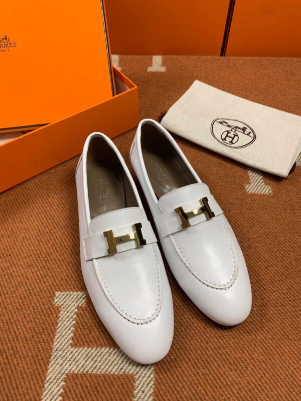 Hermes Loafers  in Swift (Fully Handmade)