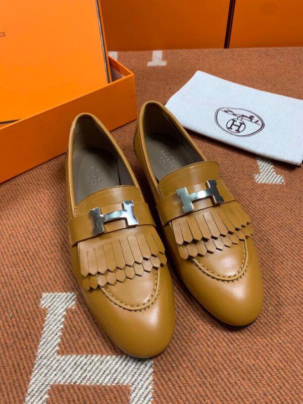 Hermes Loafers in Swift (Fully Handmade)