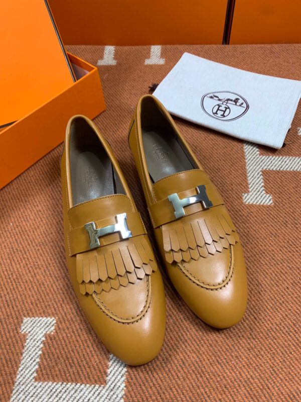 Hermes Loafers in Swift (Fully Handmade)