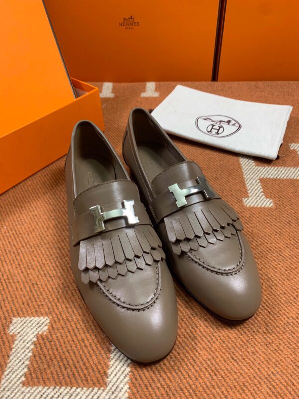 Hermes Loafers in Swift (Fully Handmade)