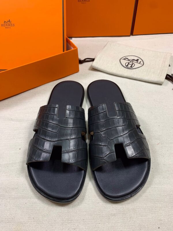 Hermes Sandals in Croco (Fully Handmade)