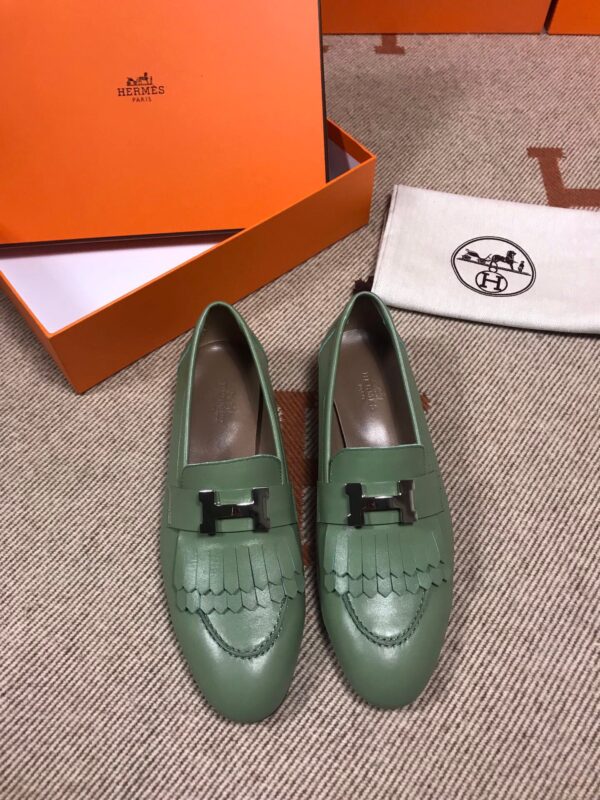 Hermes Loafers in Swift (Fully Handmade)