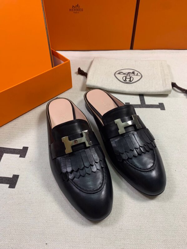 Hermes Mules in Swift (Fully Handmade)