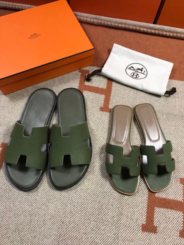 Hermes Izmir Sandals in Togo  (Fully Handmade)