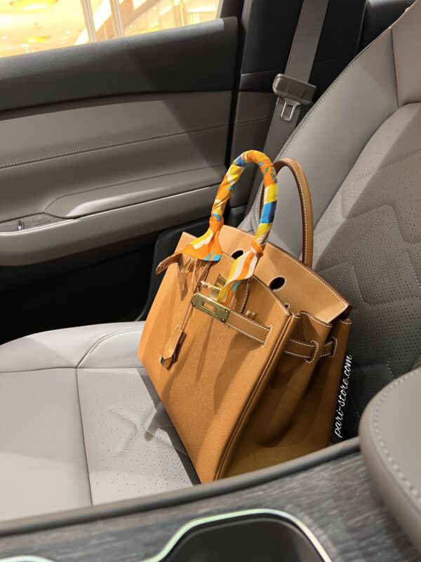 Birkin 30 Epsom in Golden Brown