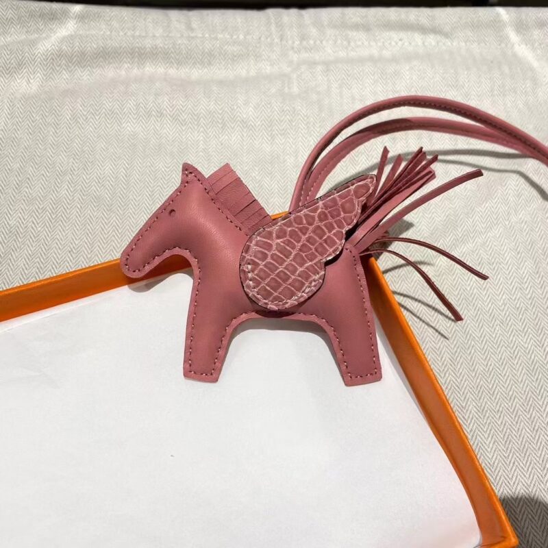 Hermes Rodeo PM Charm Milo Lambskin