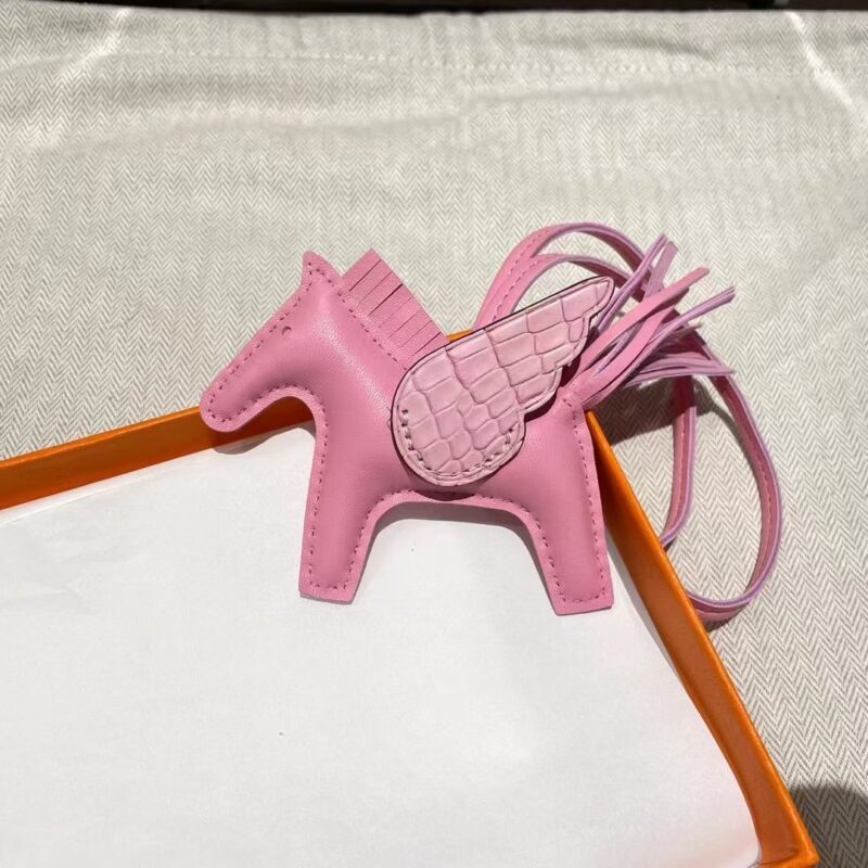 Hermes Rodeo PM Charm Milo Lambskin