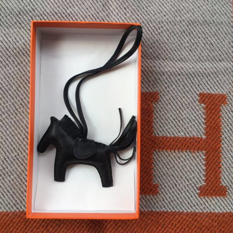 Hermes Rodeo PM Charm Milo Lambskin