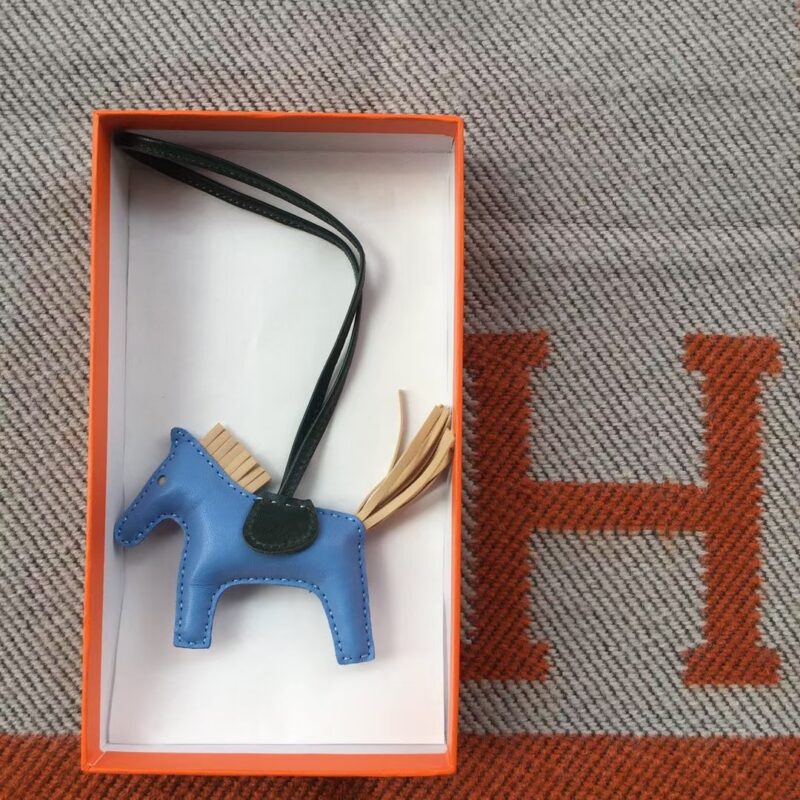 Hermes Rodeo PM Charm Milo Lambskin