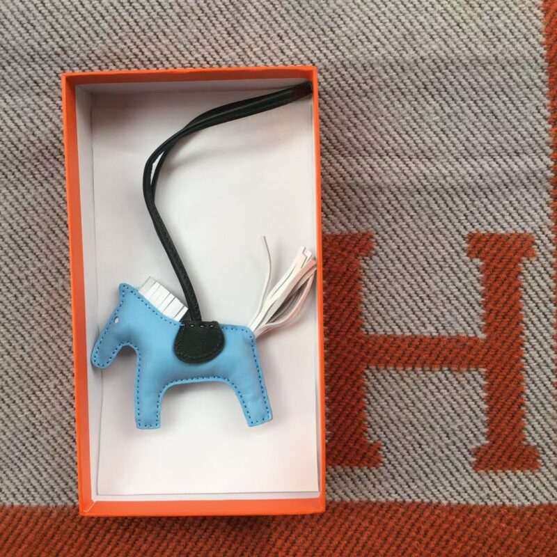 Hermes Rodeo PM Charm Milo Lambskin