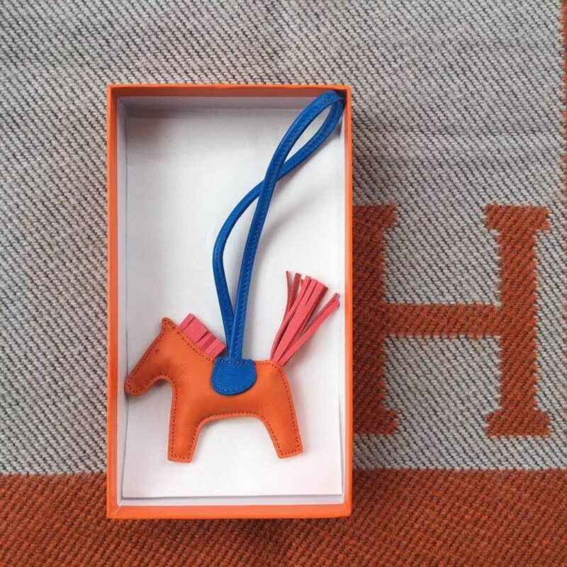 Hermes Rodeo PM Charm Milo Lambskin