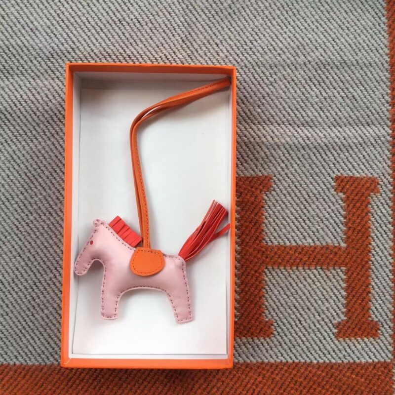 Hermes Rodeo PM Charm Milo Lambskin