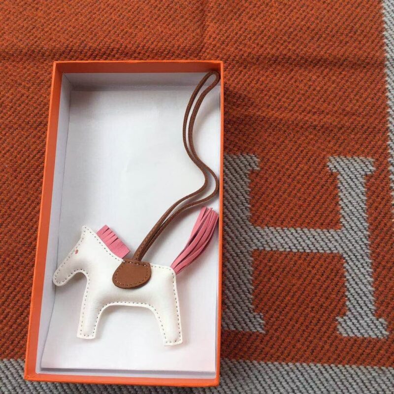 Hermes Rodeo PM Charm Milo Lambskin