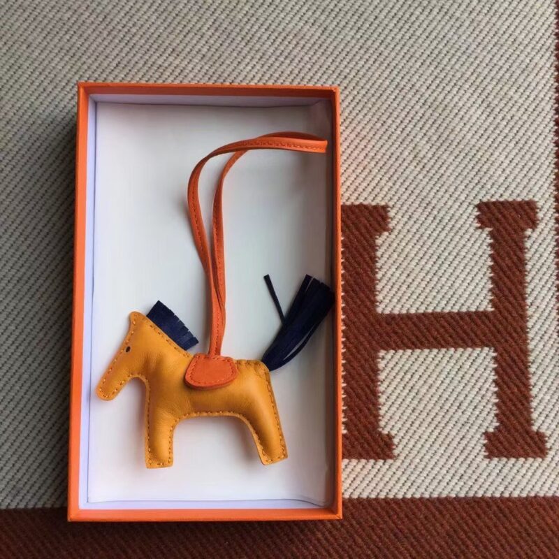 Hermes Rodeo PM Charm Milo Lambskin