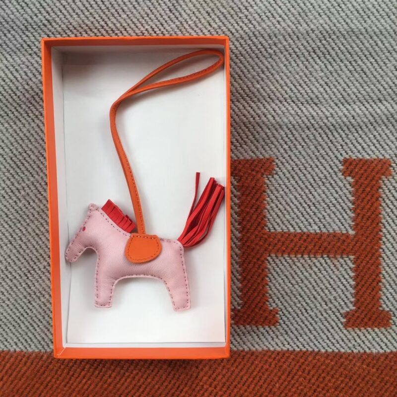 Hermes Rodeo PM Charm Milo Lambskin