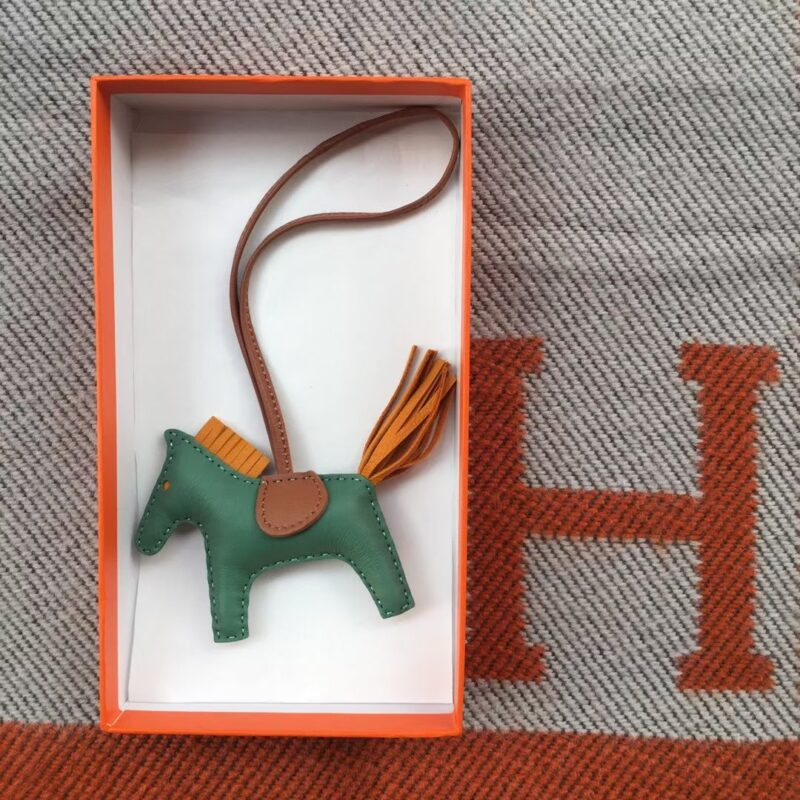 Hermes Rodeo PM Charm Milo Lambskin