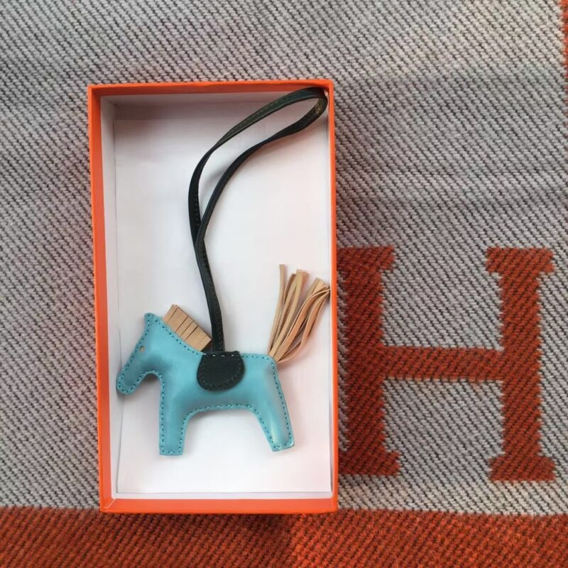 Hermes Rodeo PM Charm Milo Lambskin