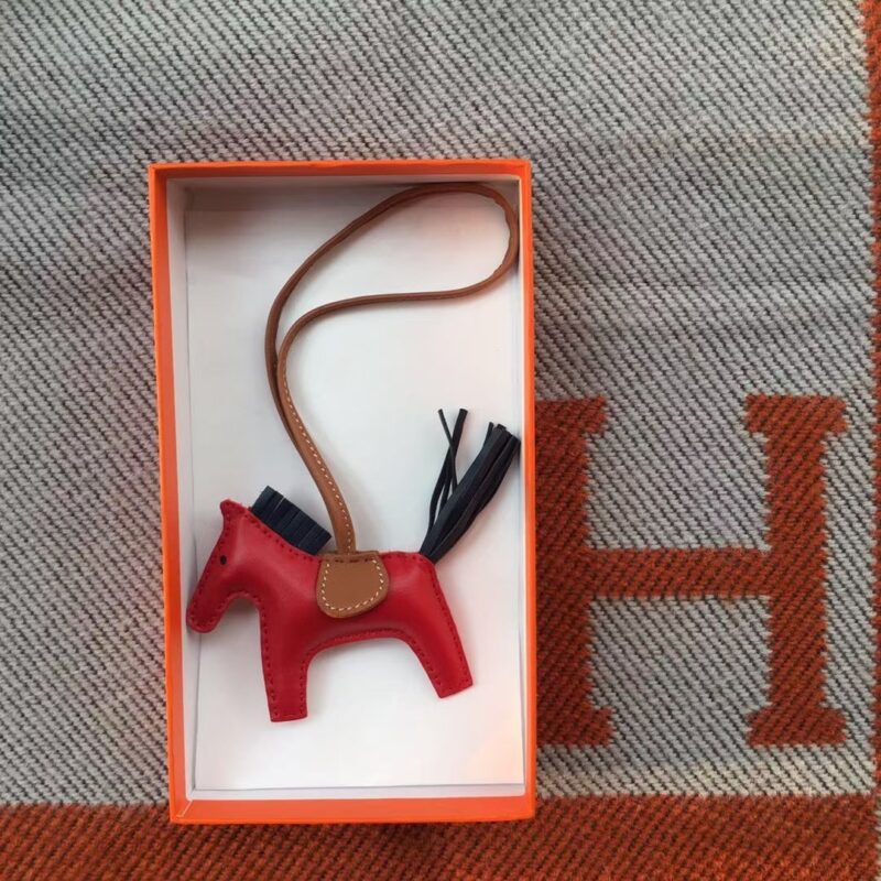 Hermes Rodeo PM Charm Milo Lambskin