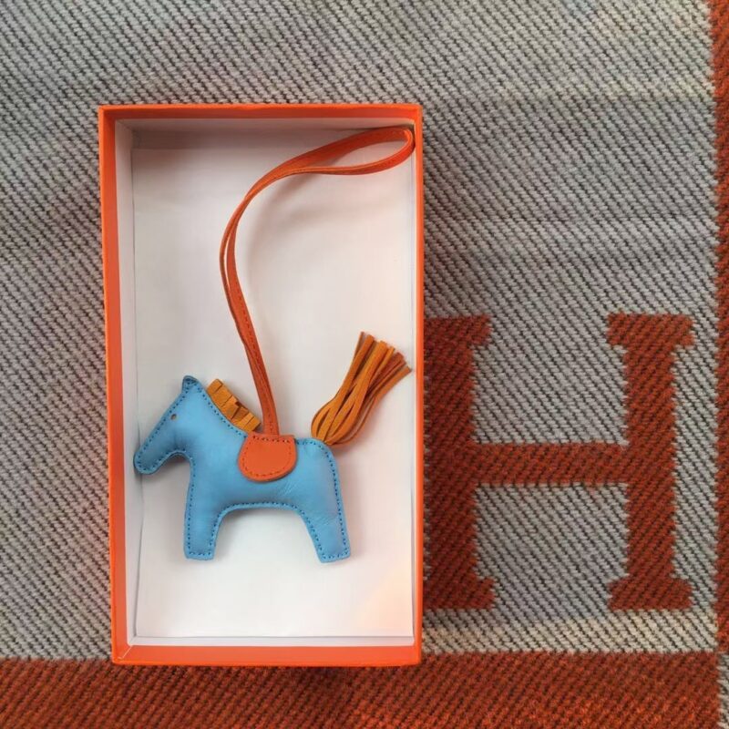 Hermes Rodeo PM Charm Milo Lambskin