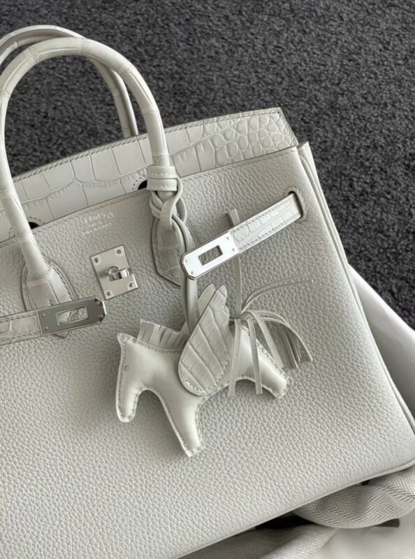 Hermes Rodeo PM Charm Milo Lambskin