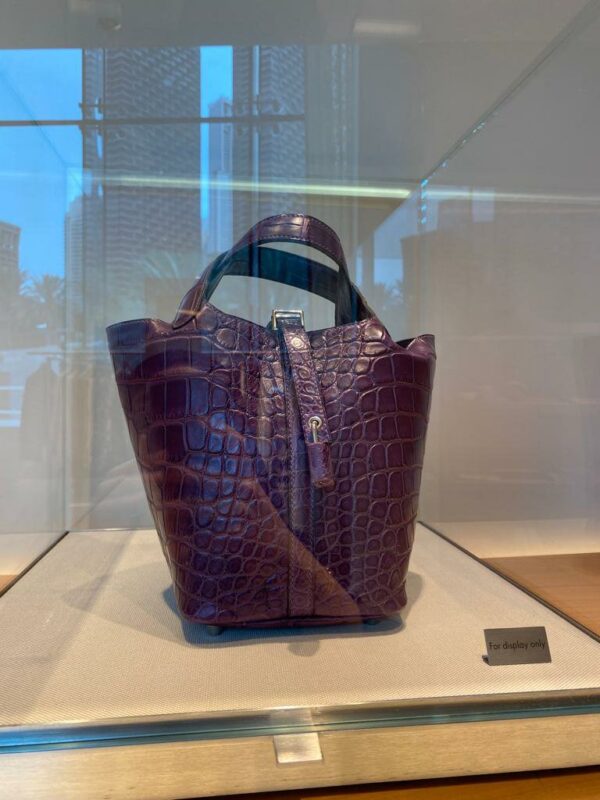 Picotin Nile Crocodile in Anemone Purple