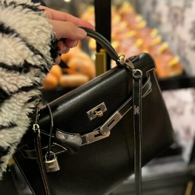 Kelly 32 Epsom in Black (phw)