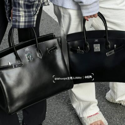 Birkin 30/35 Box in Black (phw)
