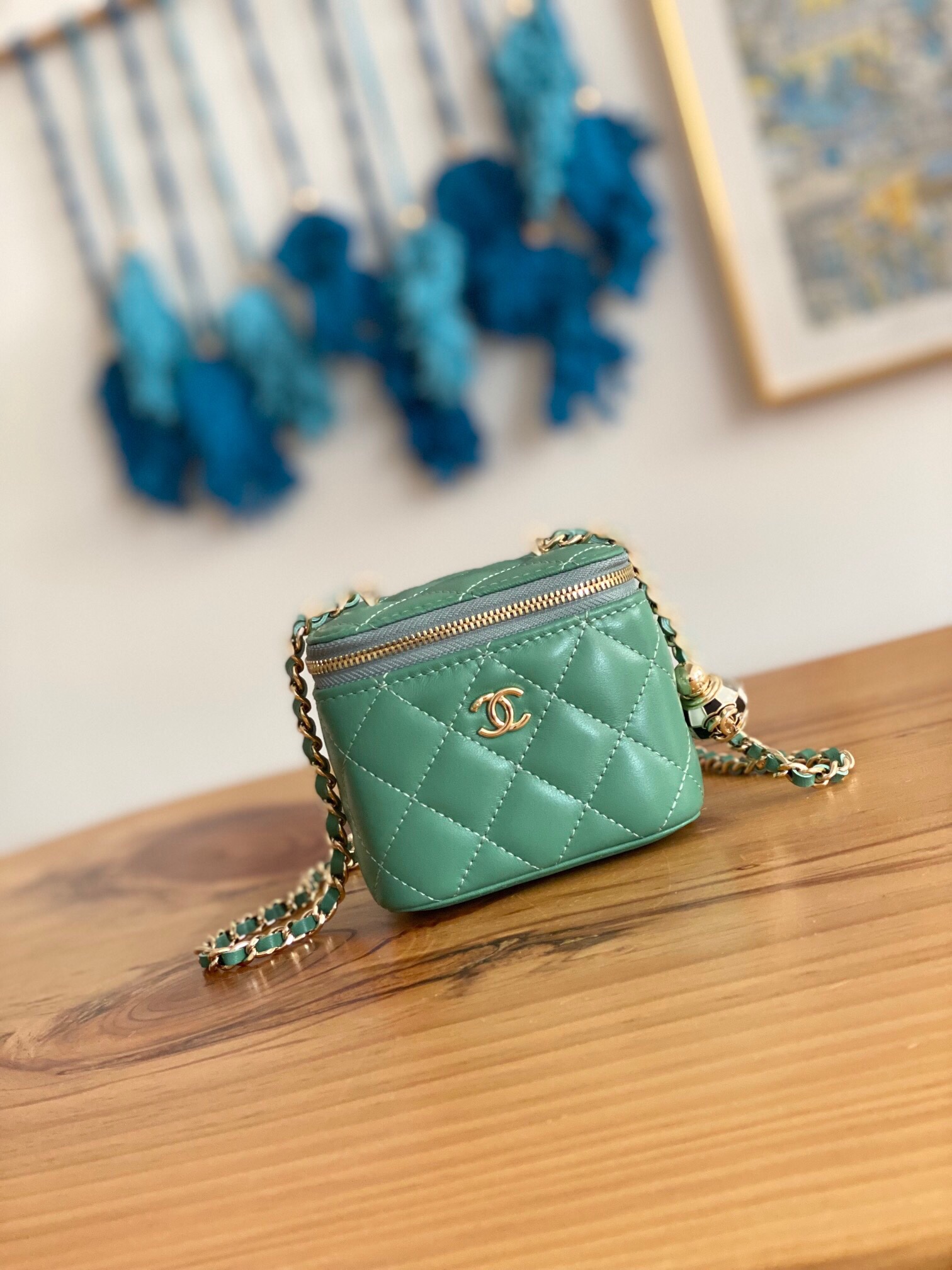 img_3359 Chanel Small Vanity with Chain - Image 1