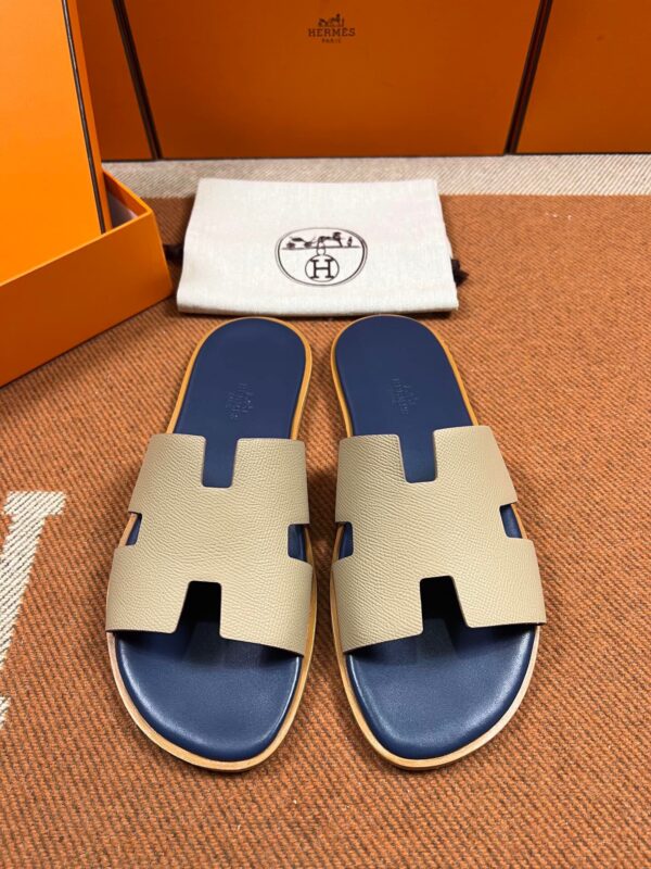 Hermes Men’s Sandals in Epsom (Fully Handmade)