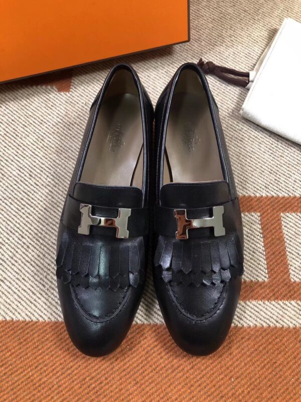 Hermes Loafers in Swift (Fully Handmade)