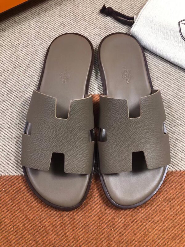 Hermes Men’s Sandals in Epsom (Fully Handmade)