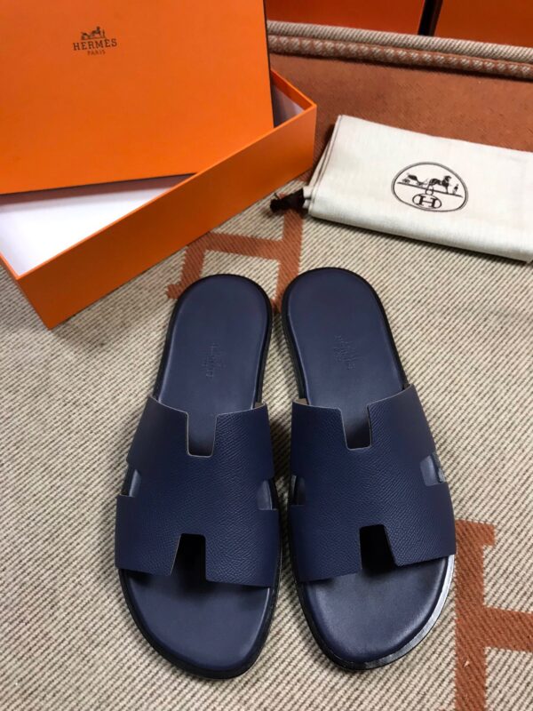Hermes Men’s Sandals in Epsom (Fully Handmade)