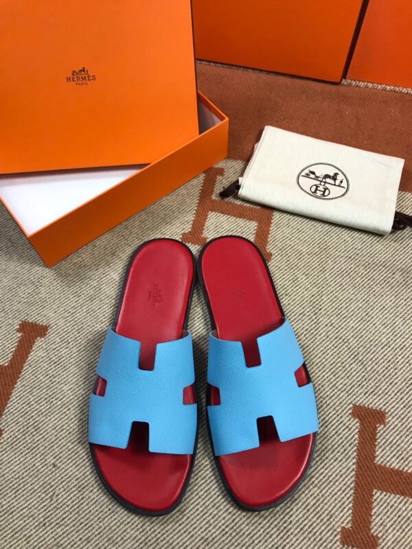 Hermes Men’s Sandals in Epsom (Fully Handmade)