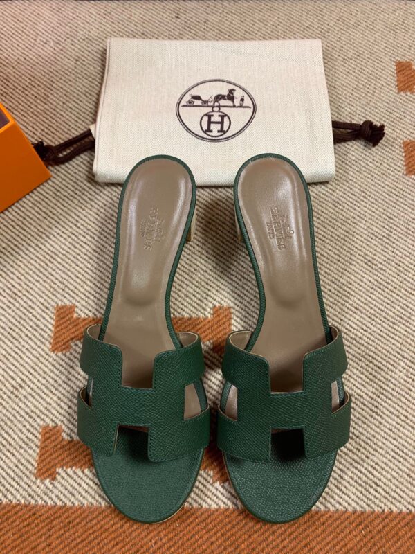Hermes Oasis Sandals in Epsom (Fully Handmade)