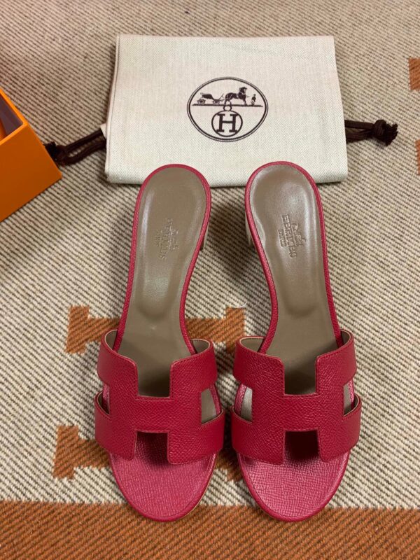 Hermes Oasis Sandals in Epsom (Fully Handmade)