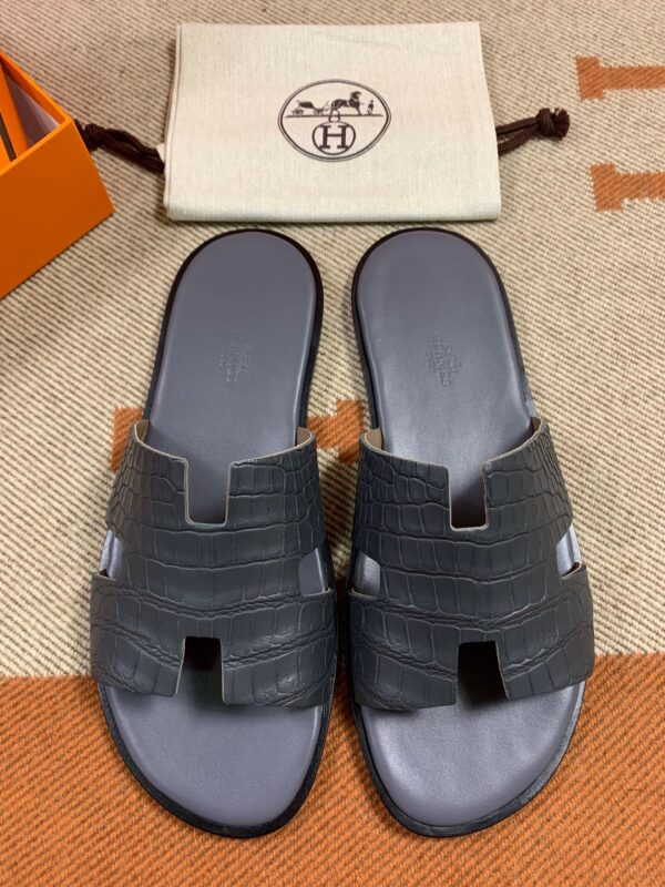 Hermes Sandals in Croco (Fully Handmade)