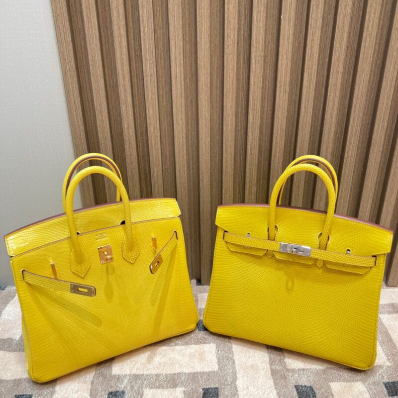 Birkin 25 Lizard in Souffre