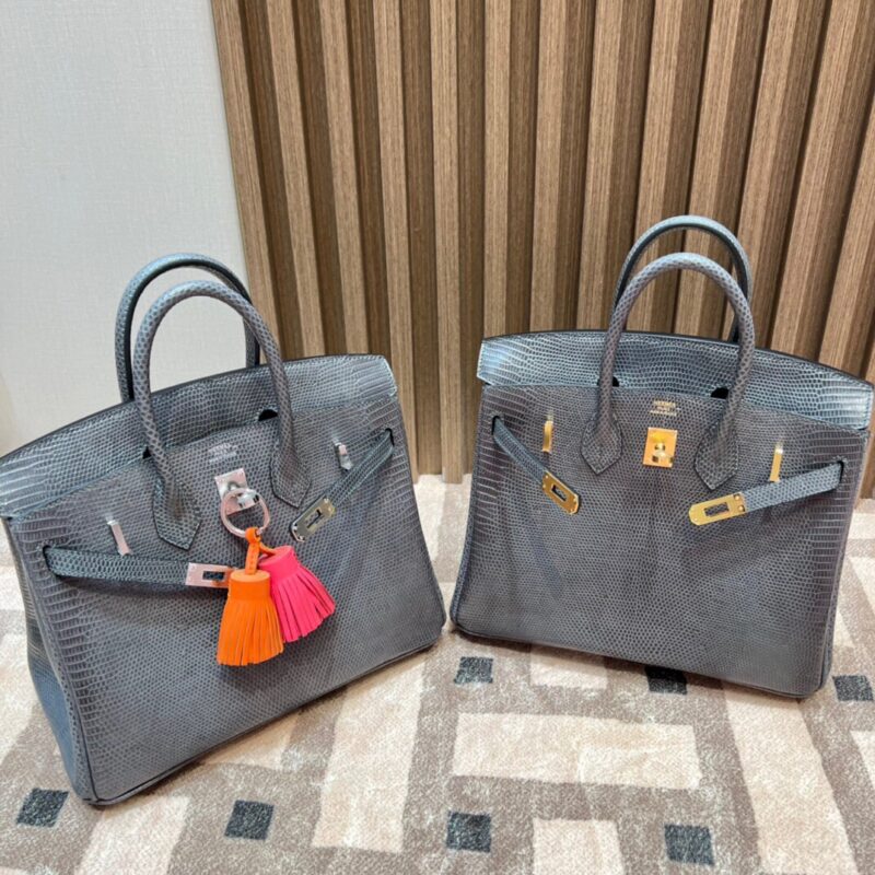 Birkin 25 Lizard in Etain