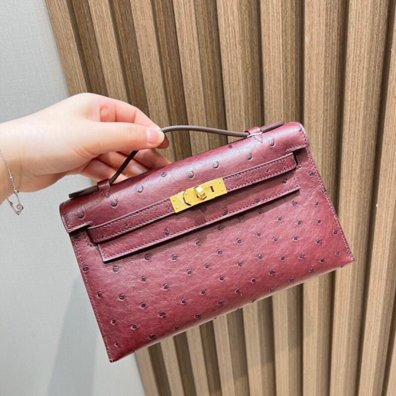Kelly Pochette Ostrich
