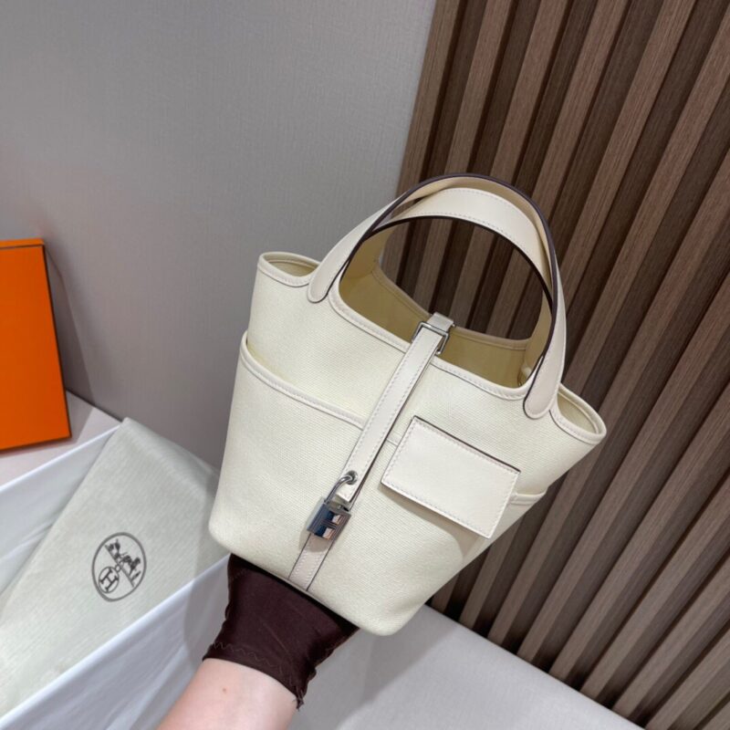 Picotin Cargo 18 White Canvas