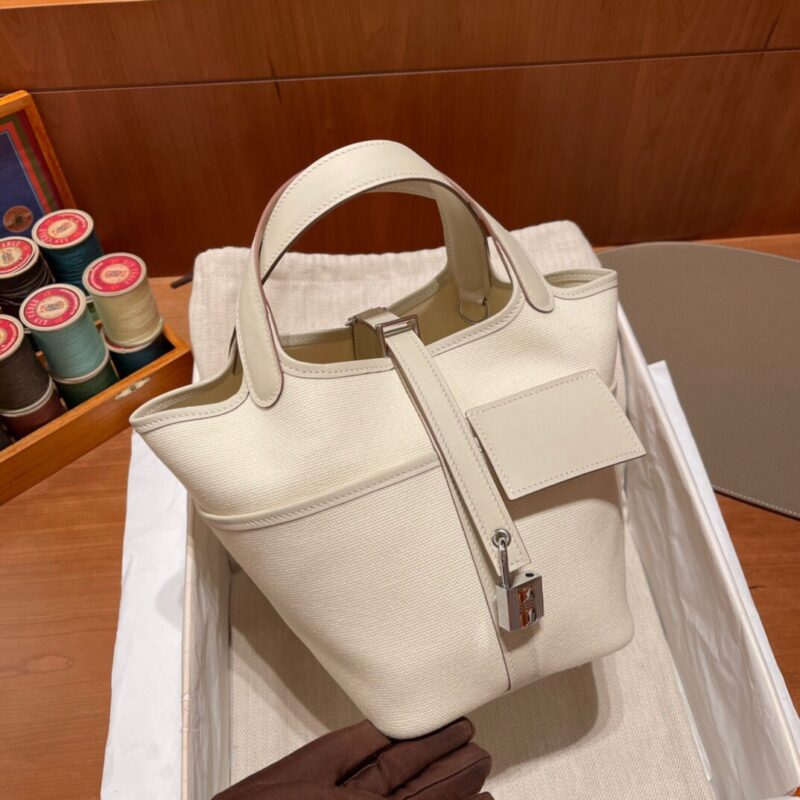 Picotin Cargo 18 White Canvas