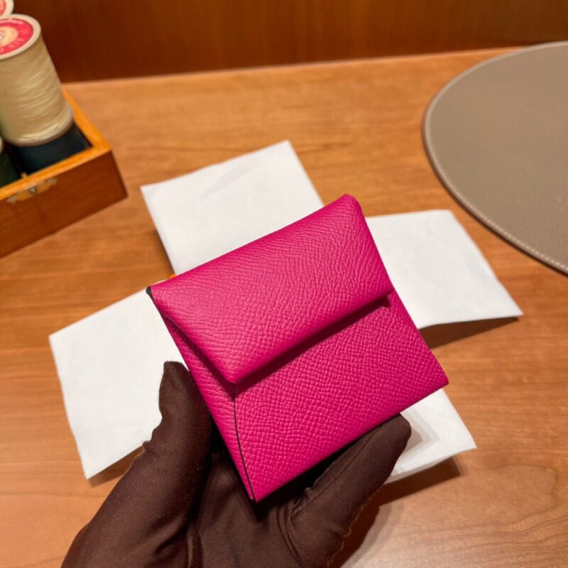 Small Purse 37 Rose Classic Epsom Leather Coin