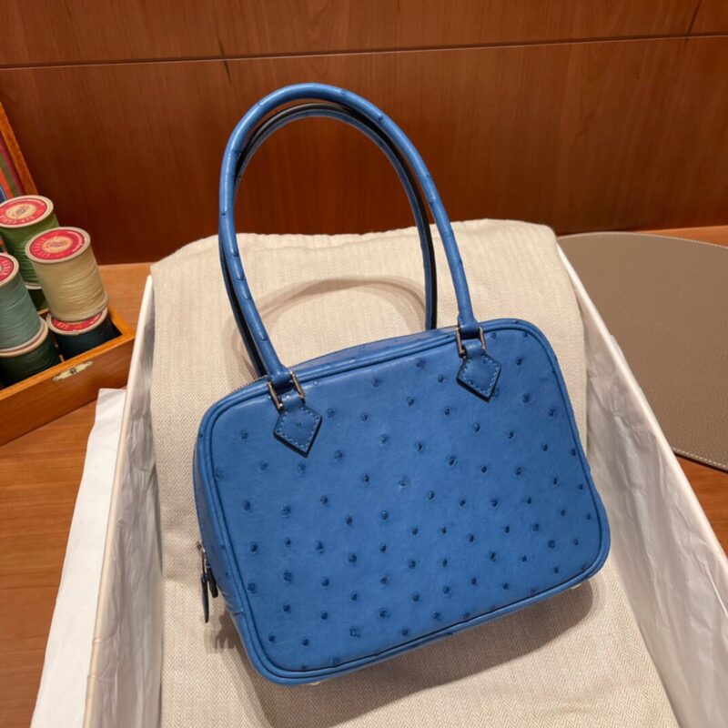 Plume 20 Ostrich in Greek Blue