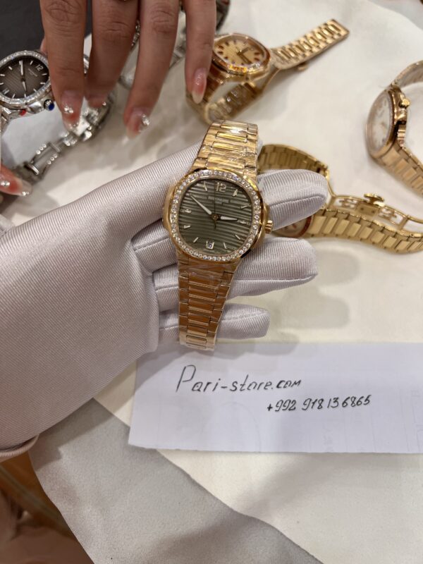 Patek Phillippe Steel&Diamonds Watch