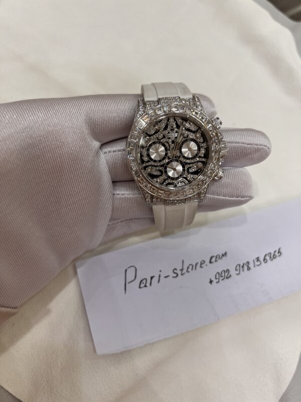 Rolex White Gold and Diamonds Watch