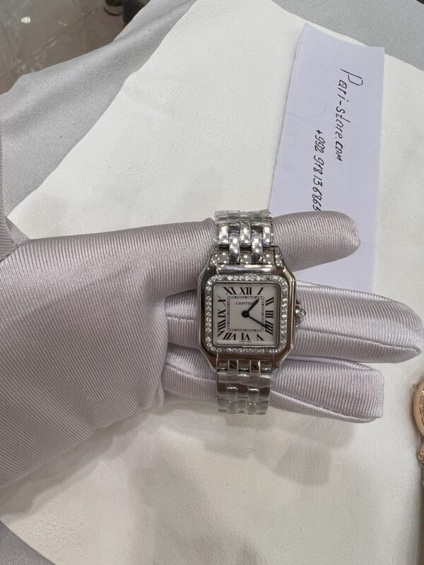 Cartier White Gold and Diamonds Watch