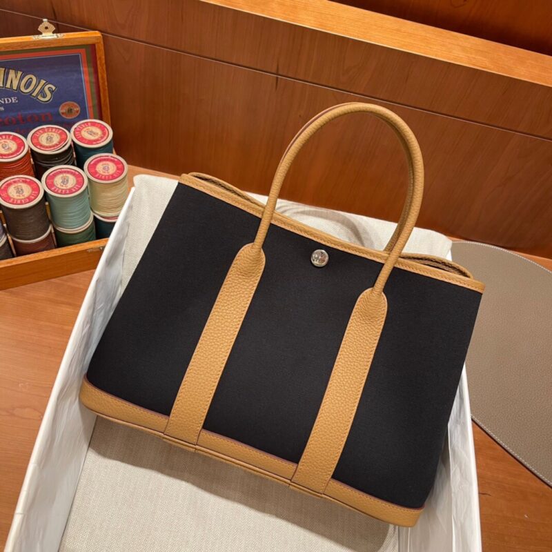 Garden Party 30 Black Canvas&Biscuit Negonda